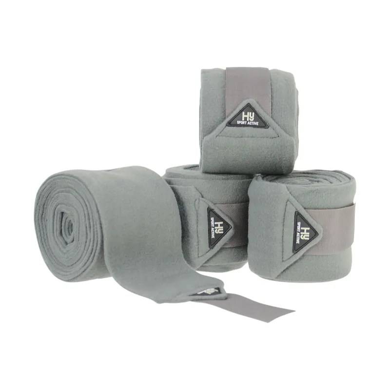 Hy Sport Active Luxury Bandages - - Cob/ Full Smouldering Grey cob/full