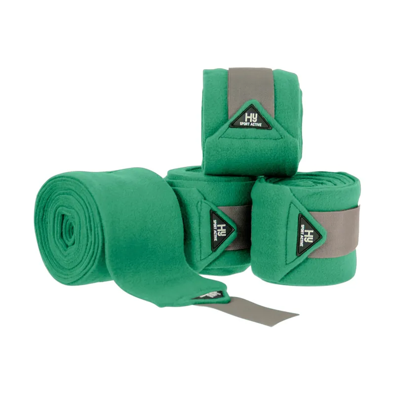 Hy Sport Active Luxury Bandages - - Cob/ Full Emerald Green cob/full