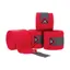 Hy Sport Active Luxury Bandages - - Cob/ Full Rosette Red cob/full