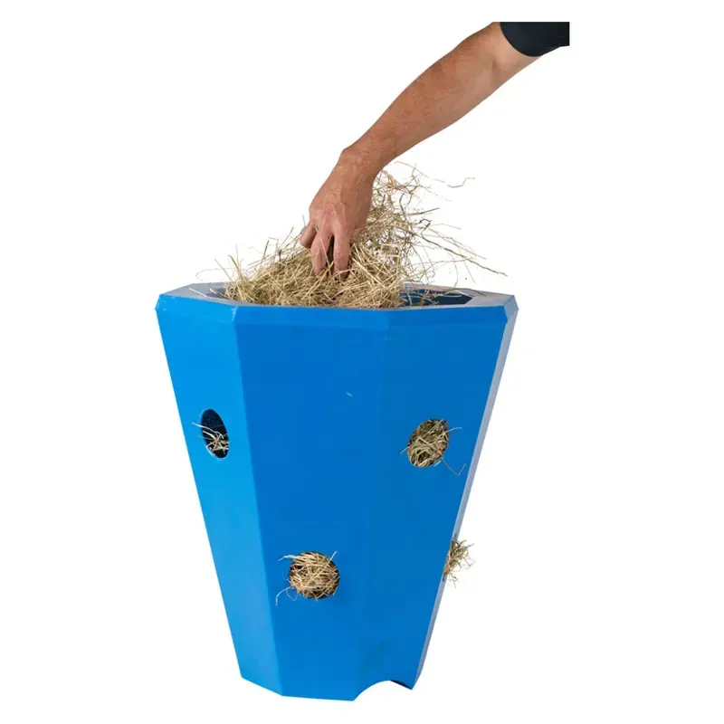 Stubbs Hay Roller S4280 BLUE horse lidded