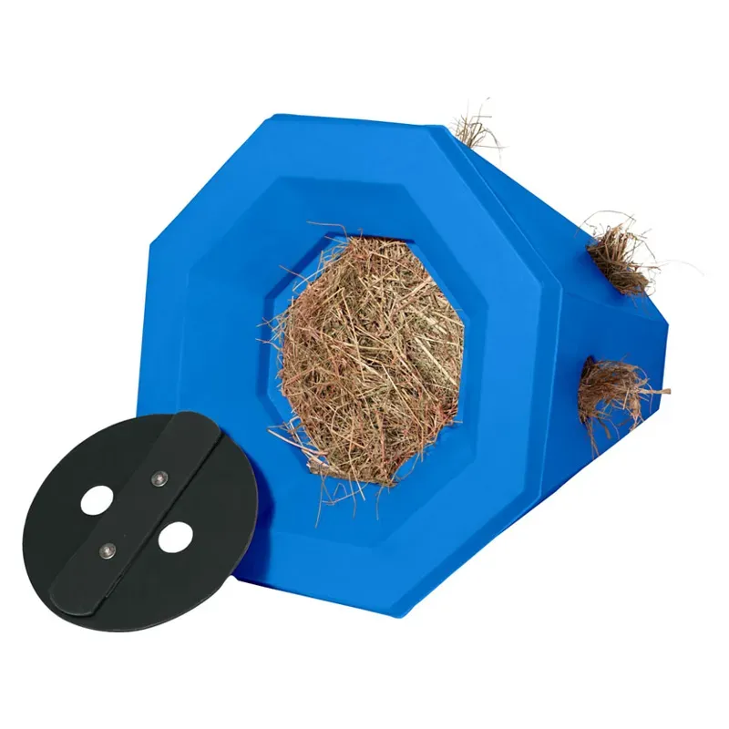 Stubbs Hay Roller S4280 BLUE horse lidded-1