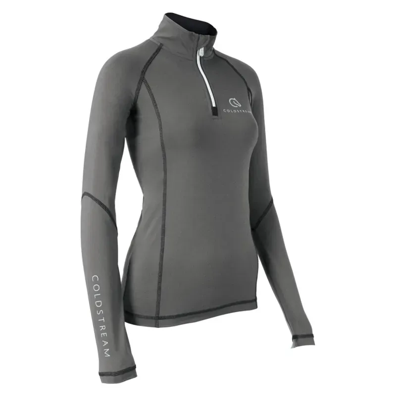 Coldstream Lennel Base Layer in Grey/Black