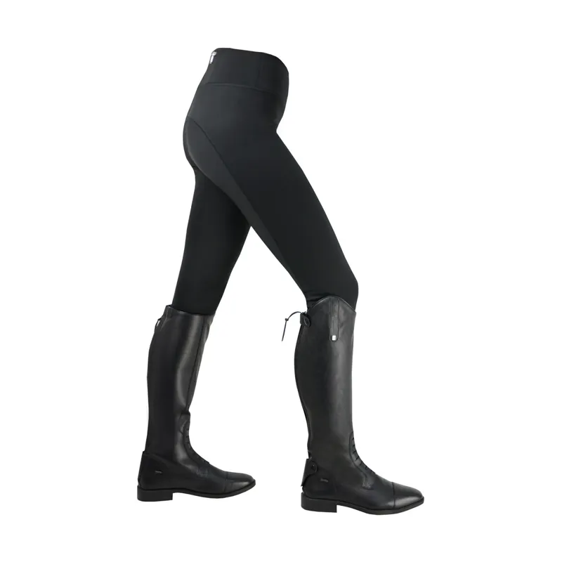 Hy Equestrian OsloPro Softshell Riding Tights - - Black