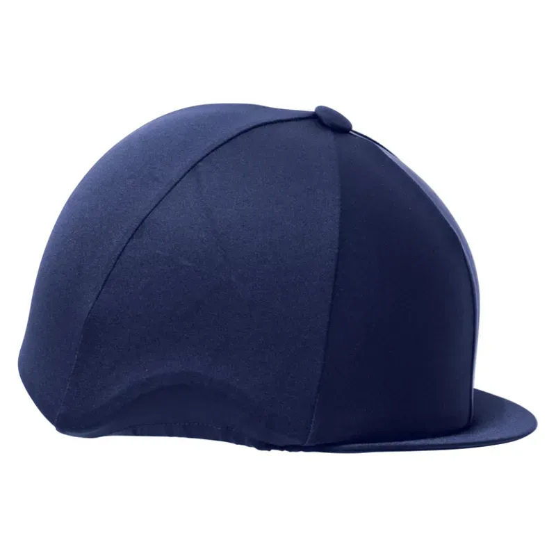 Hy Equestrian Lycra Hat Cover in Navy