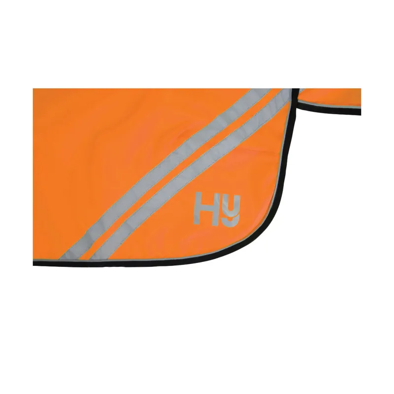 Reflector Mesh Exercise Sheet By Hy Equestrian - - Orange