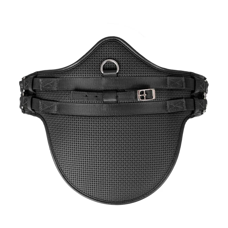 Hy Equestrian Waffle Stud Girth - Short - - Black-1