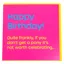 Gubblecote Humourous Greetings Card - Worth Celebrating