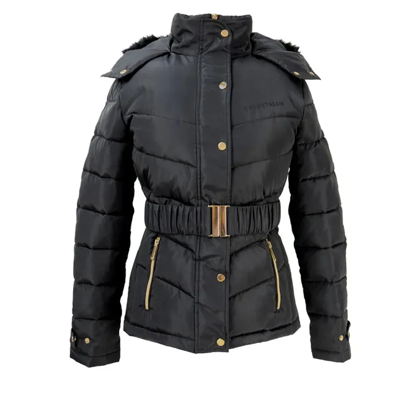 Coldstream Cornhill Quilted Coat in Black