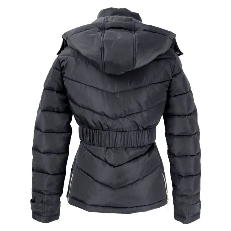 Coldstream Cornhill Quilted Coat in Black-2