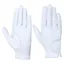 Hy5 Children's Leather Riding Gloves in White