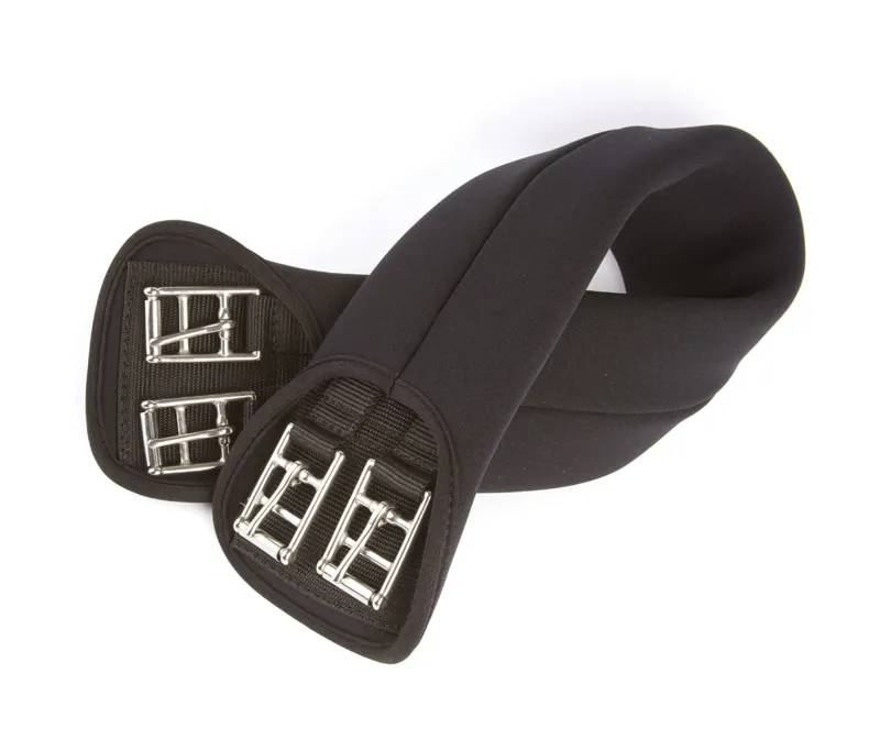 Hy Equestrian Neoprene Dressage Girth - Black 