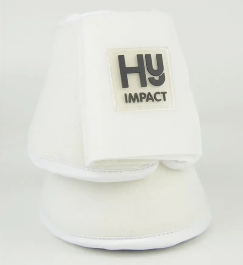 Hy Equestrian Neoprene Over Reach Boot in White