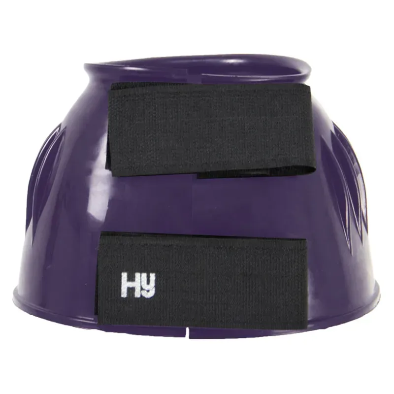 Hy Equestrian Over Reach Boots in Purple