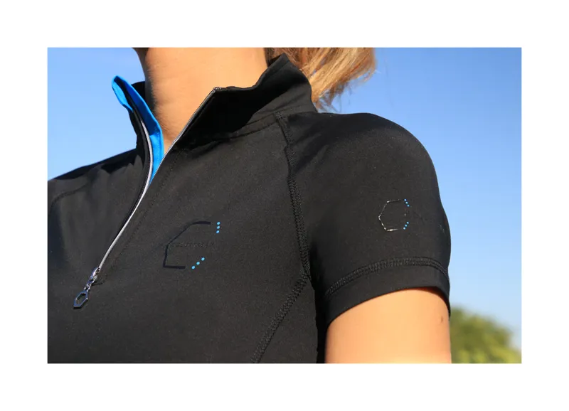 Coldstream Midlem Short Sleeve Base Layer - - Blue-10