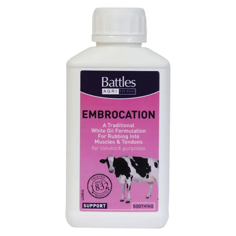 Battles Embrocation in Pink