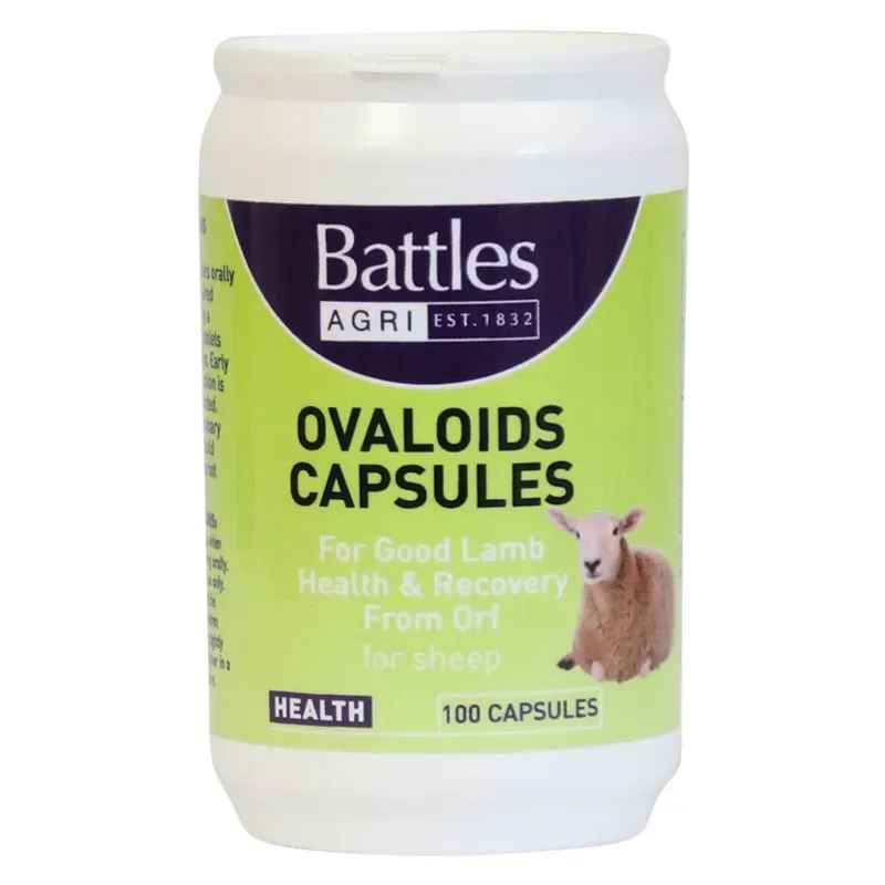 Battles 100 Ovaloid Capsules