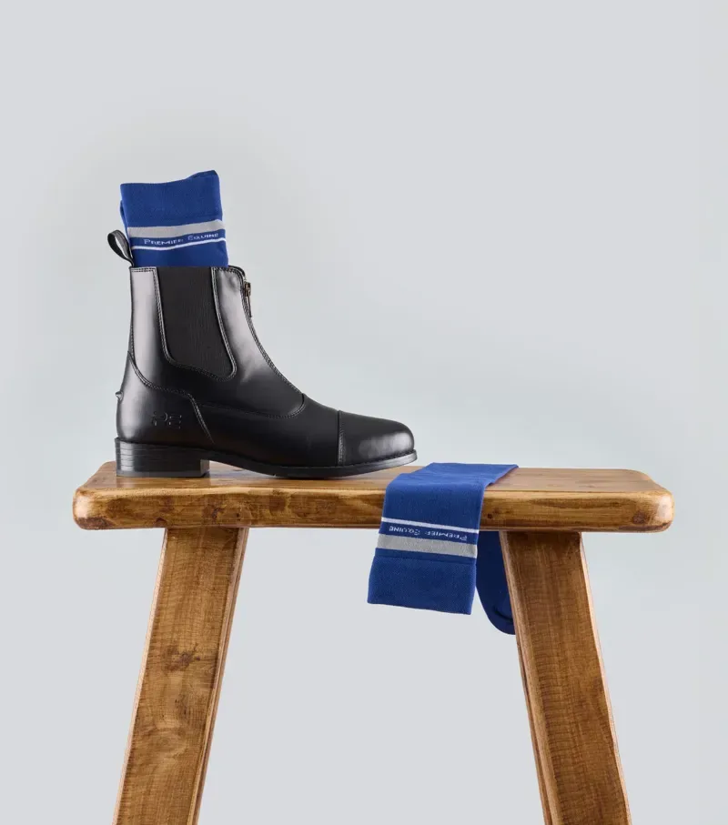 Premier Equine Riding Socks in Blueprint-1