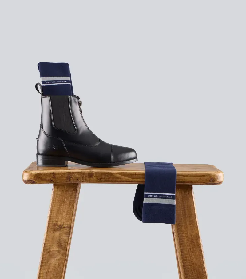 Premier Equine Riding Socks in Navy-1