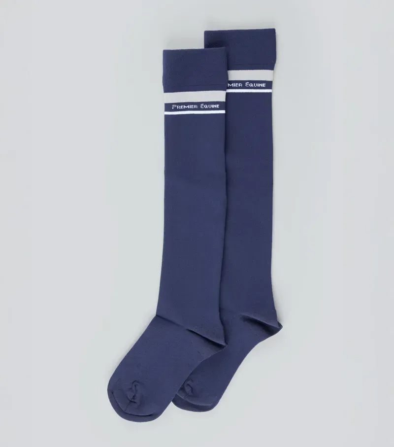 Premier Equine Riding Socks in Navy-2