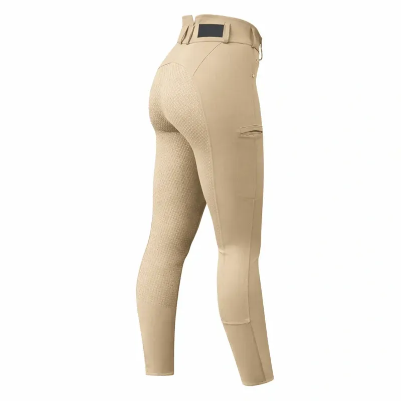 Equetech Prestige Grip Breeches in Beige-1