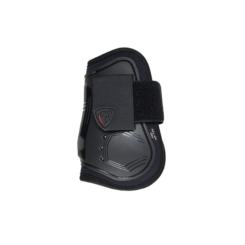 Hy Equestrian Armoured Guard Pro Protect Compliant Fetlock Boots - - Black