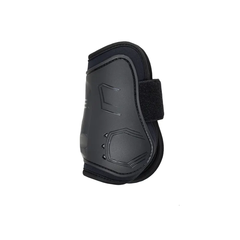 Hy Equestrian Armoured Guard Pro Protect Compliant Fetlock Boots - - Black-1