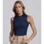 Premier Equine Int. Ltd. Prospero Sleeveless Polo Top in Navy