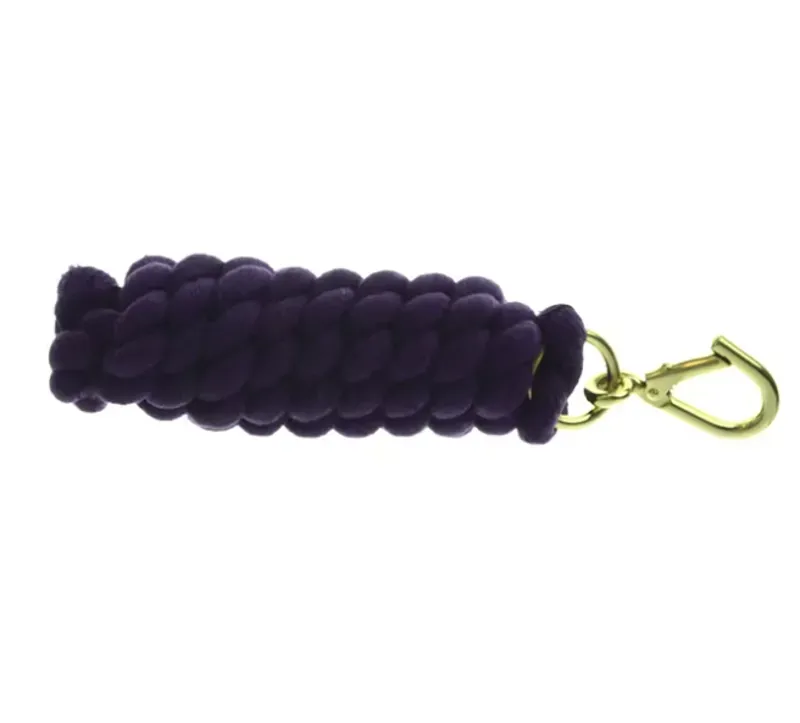 Hy Extra Thick Lead Rope in Purple-1