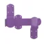 Perry Equestrian Kickover Stable Latches in Purple