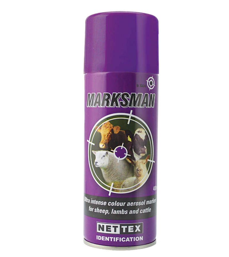 Nettex Agri 12x400ml Marksman Spray in Purple