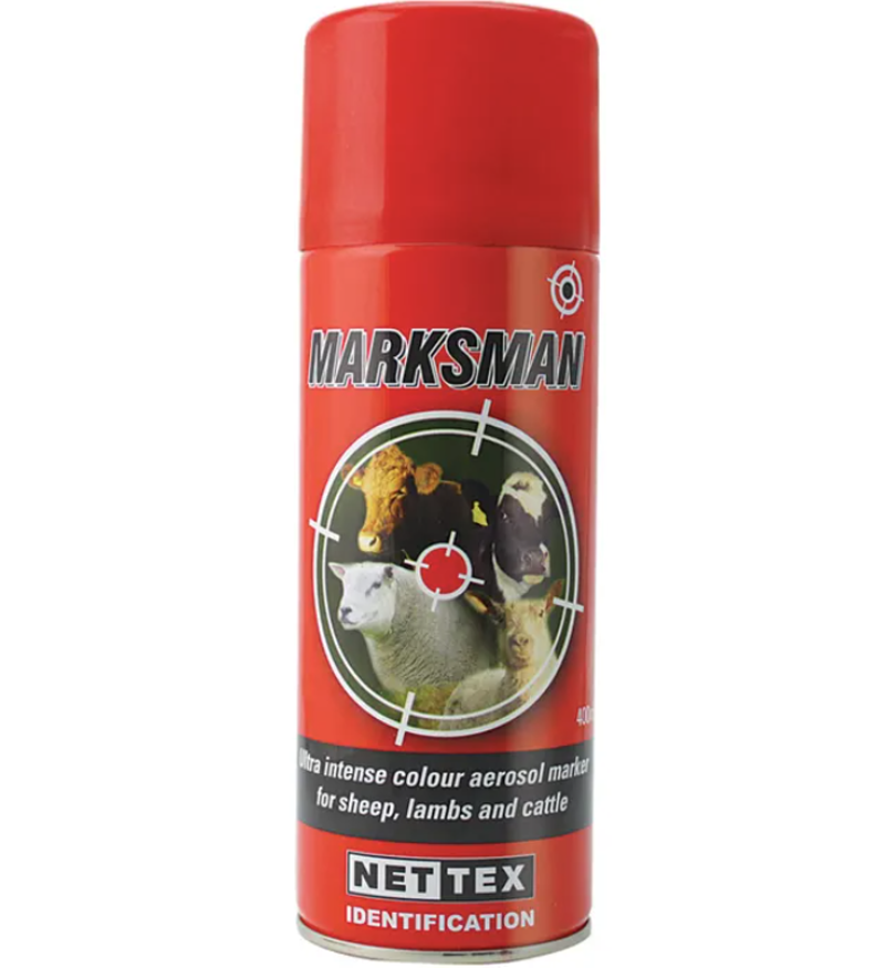 Nettex Agri 12x400ml Marksman Spray in Red