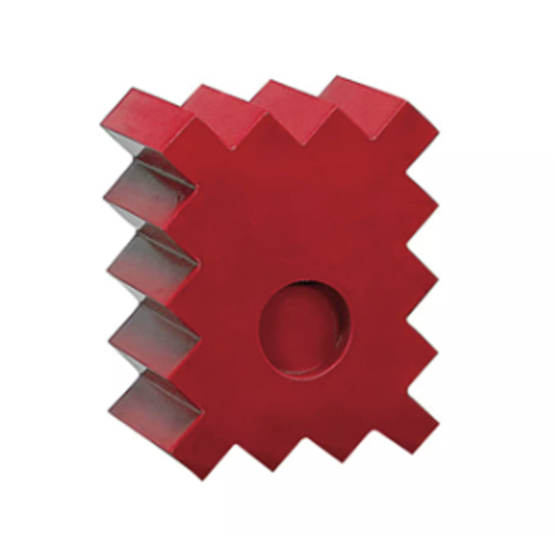 Stubbs Pole Block in Red