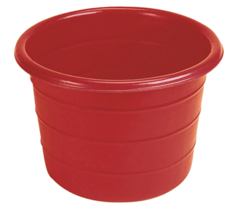 Stubbs Feed Bin/Water Butt in Red