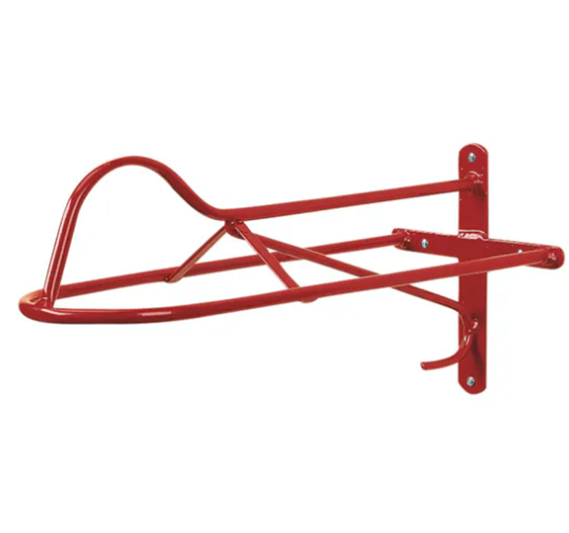 Stubbs Forward Seat Saddle Rack in Red