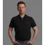 Premier Equine Respiro Riding Polo Shirt in Black