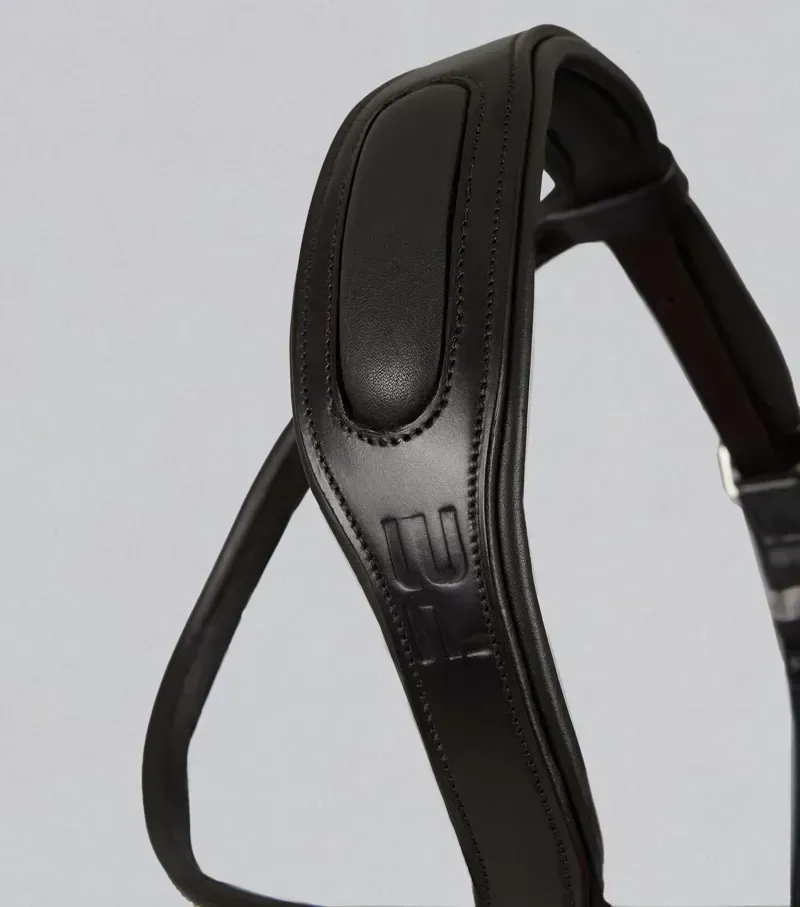 Premier Equine Rivere Snaffle Bridle in Brown-1