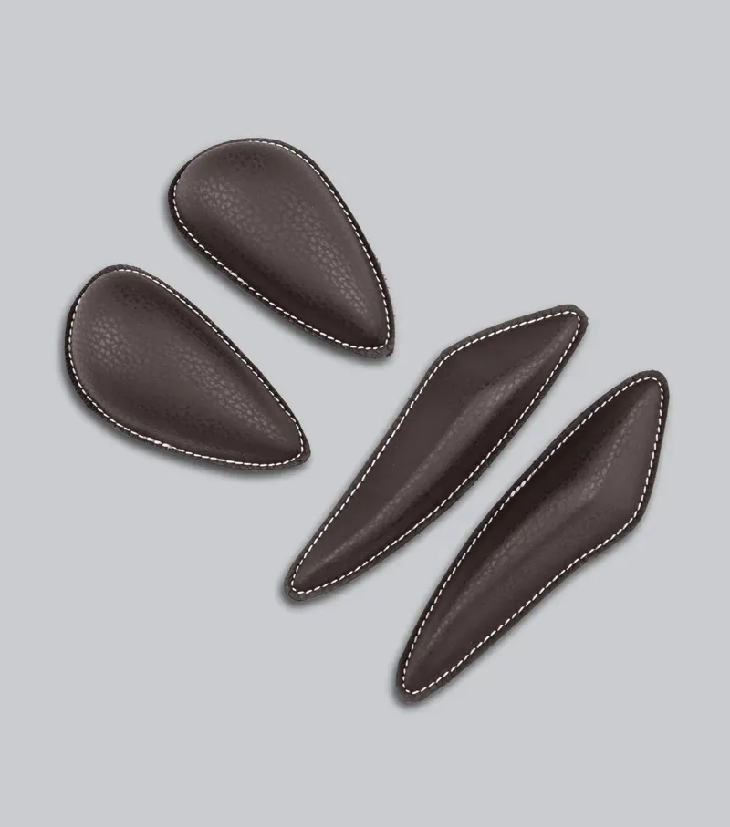 Premier Equine Pack Of 4 Bourges Moveable Blocks in Dark Havana