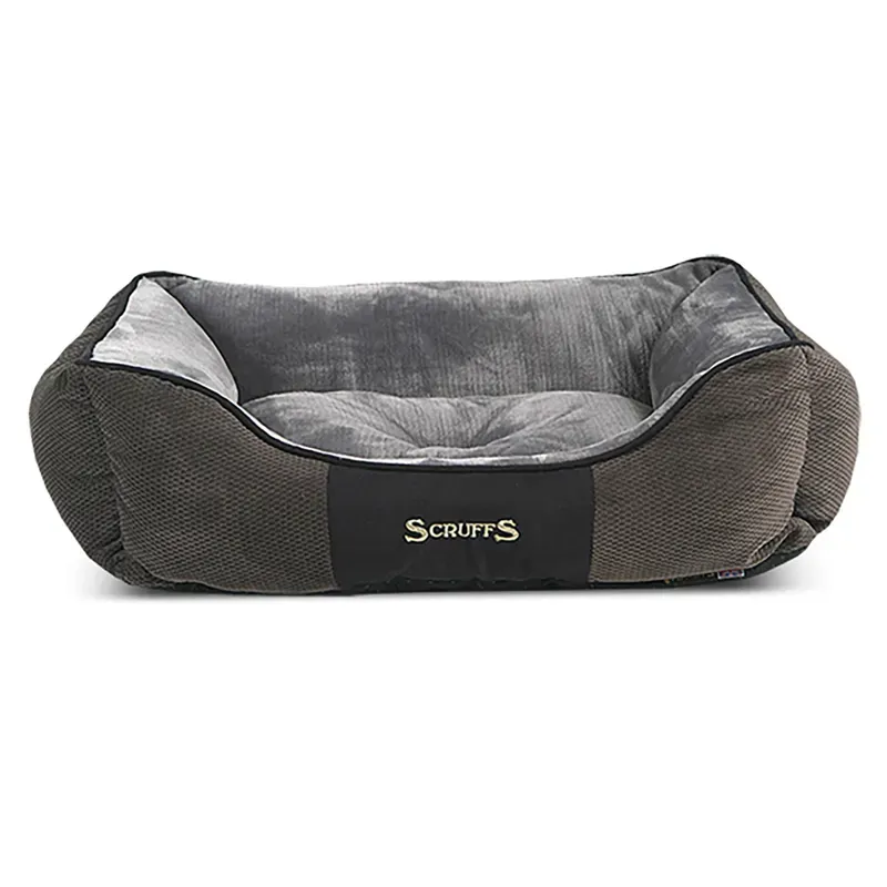 Scruffs Large Chester Box Bed in Graphite