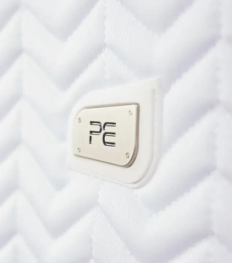 Premier Equine Full Sovereign Dressage Square in White-3
