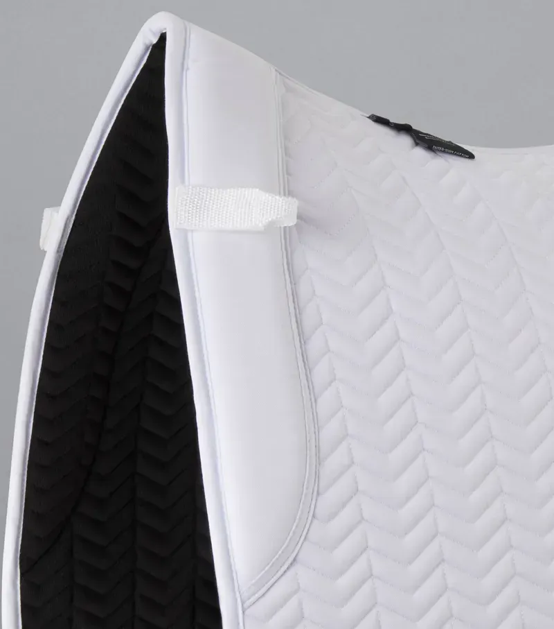 Premier Equine Full Sovereign Dressage Square in White-2