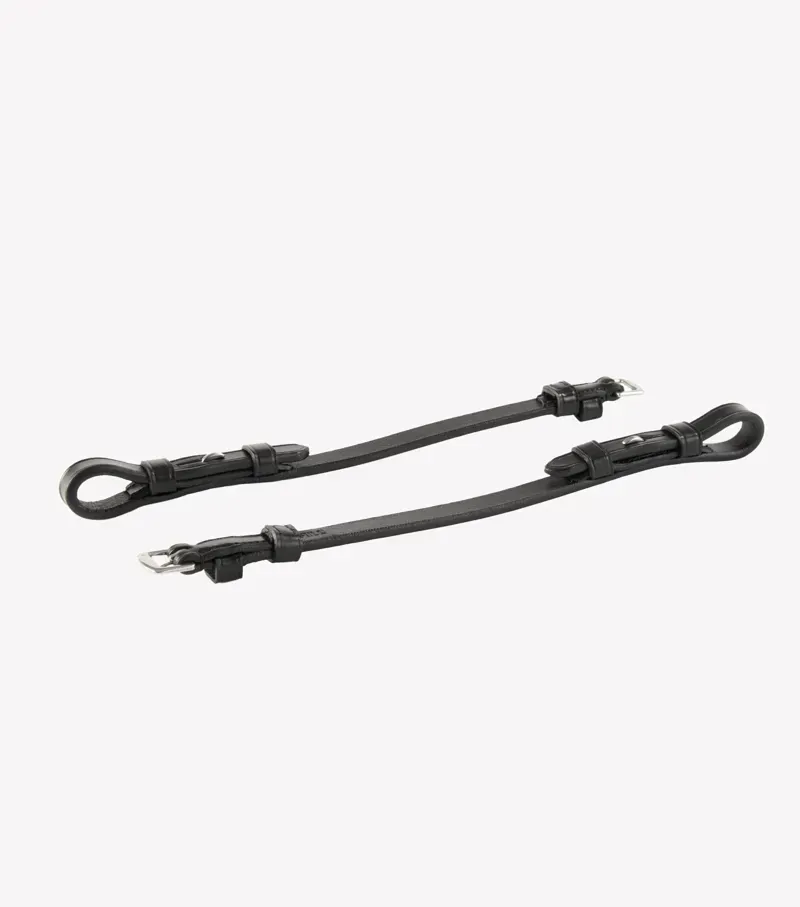Premier Equine Cheek Pieces Pair in Black-3