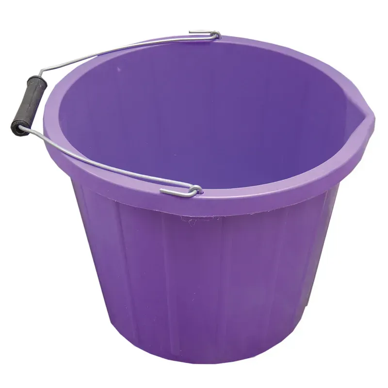 ProStable 3 Gallon Water Bucket in Purple