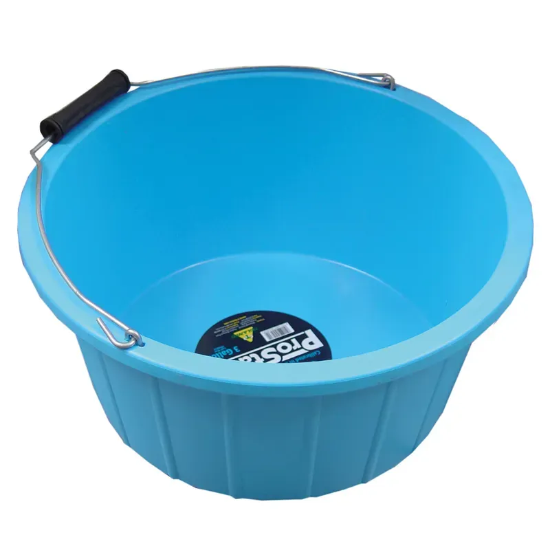 ProStable 3 Gallon Feed Bucket in Blue