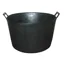 ProStable 75l Flexi Feed Tub in Black