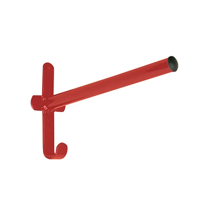 Stubbs Fixed Pole Saddle Rack In Red