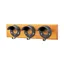Stubbs Set Of 3 On Board Bridle Rack In Grey