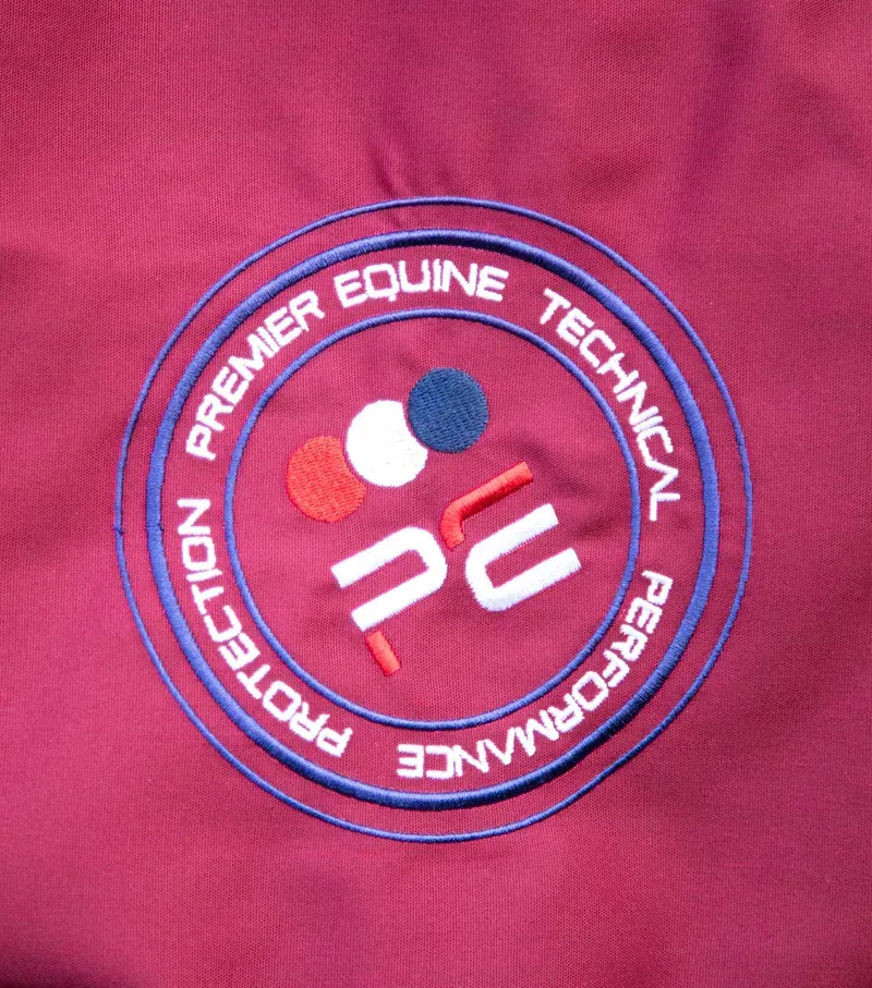 Premier Equine Stratus Horse Stable Sheet in Burgundy-3