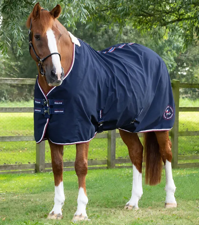 Premier Equine Stratus Horse Stable Sheet in Navy