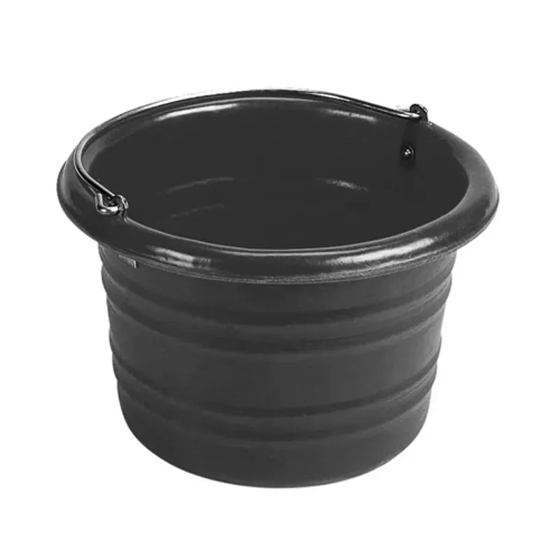 Stubbs Jumbo Feed/Water Bucket in Black