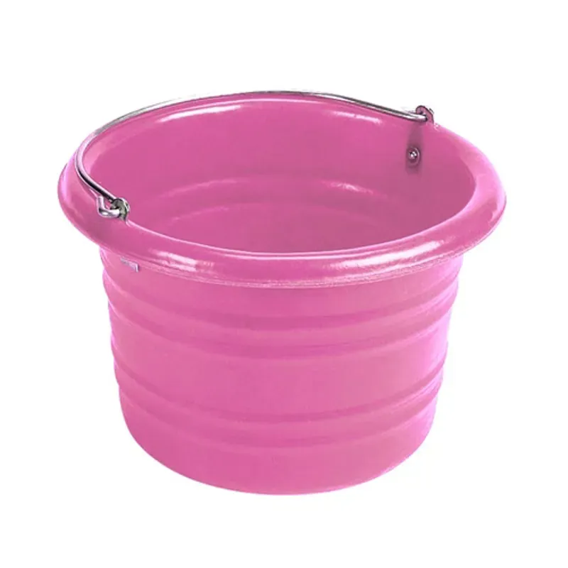 Stubbs Jumbo Feed/Water Bucket in Pink